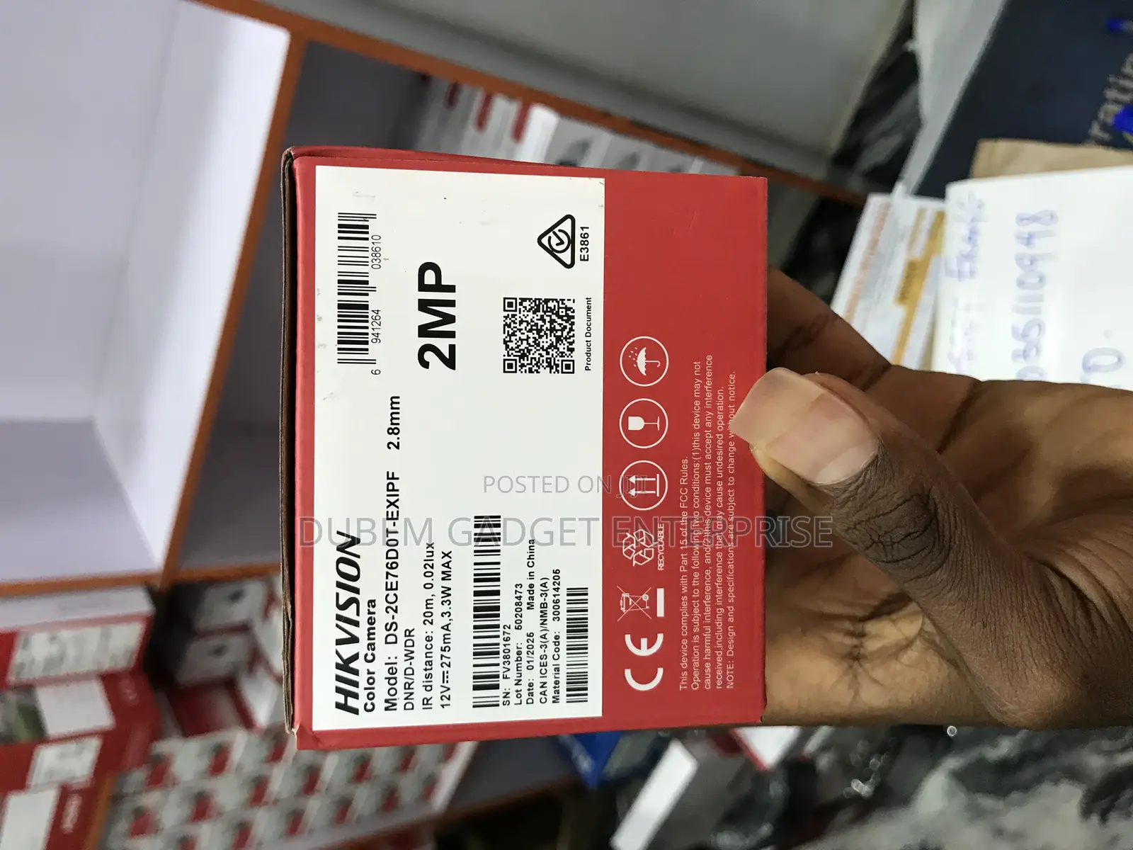 Hikvision Indoor Camera 2mp