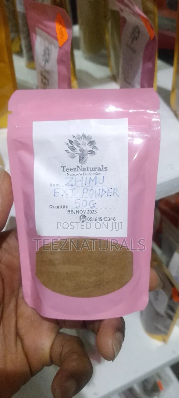 Zhimu Extract Powder 50g