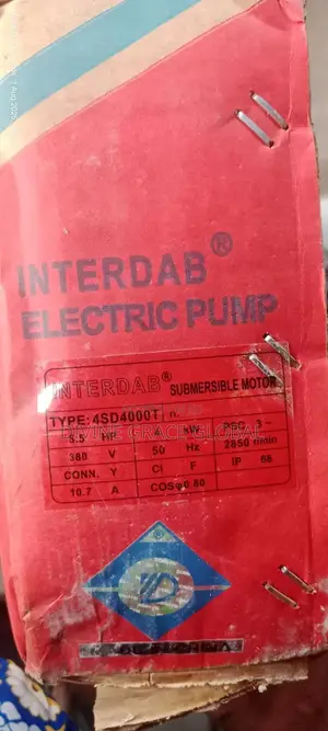 5.5hp Interdab Pump