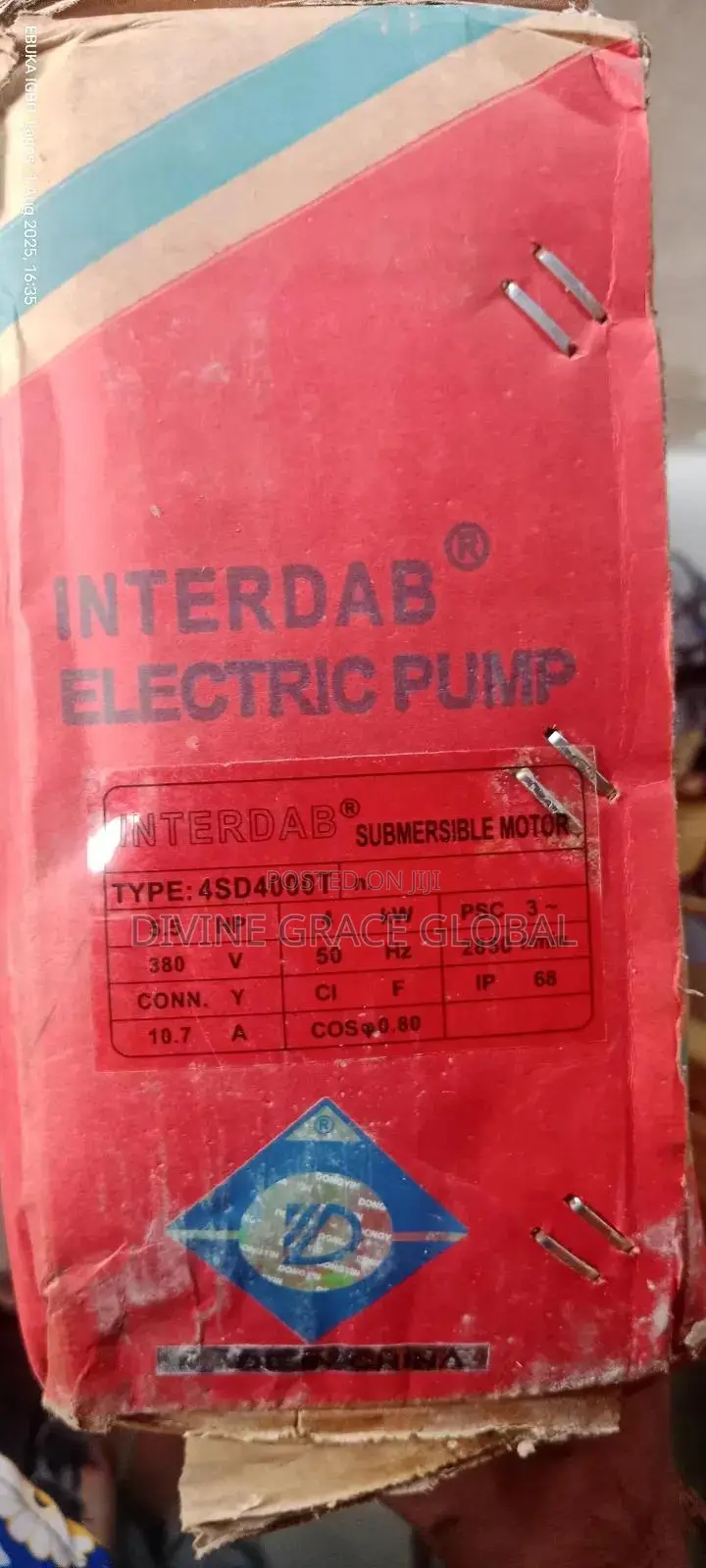 5.5hp Interdab Pump