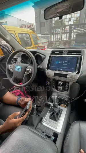 Toyota Prado Complete Android Console Steering Upgrade Kit