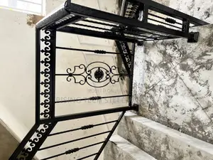Strong and Durable Handrail Rot Iron