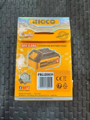 Ingco Cordless Spare Battery 5.0ah