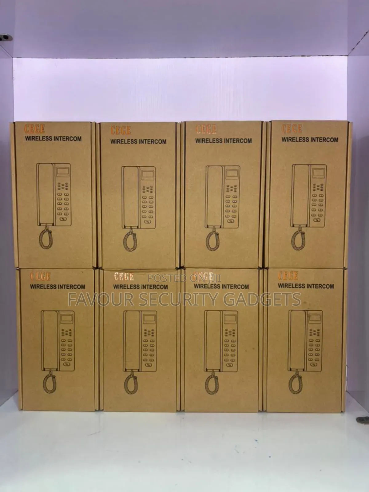 Wireless Display Intercom Telephone 8pcs