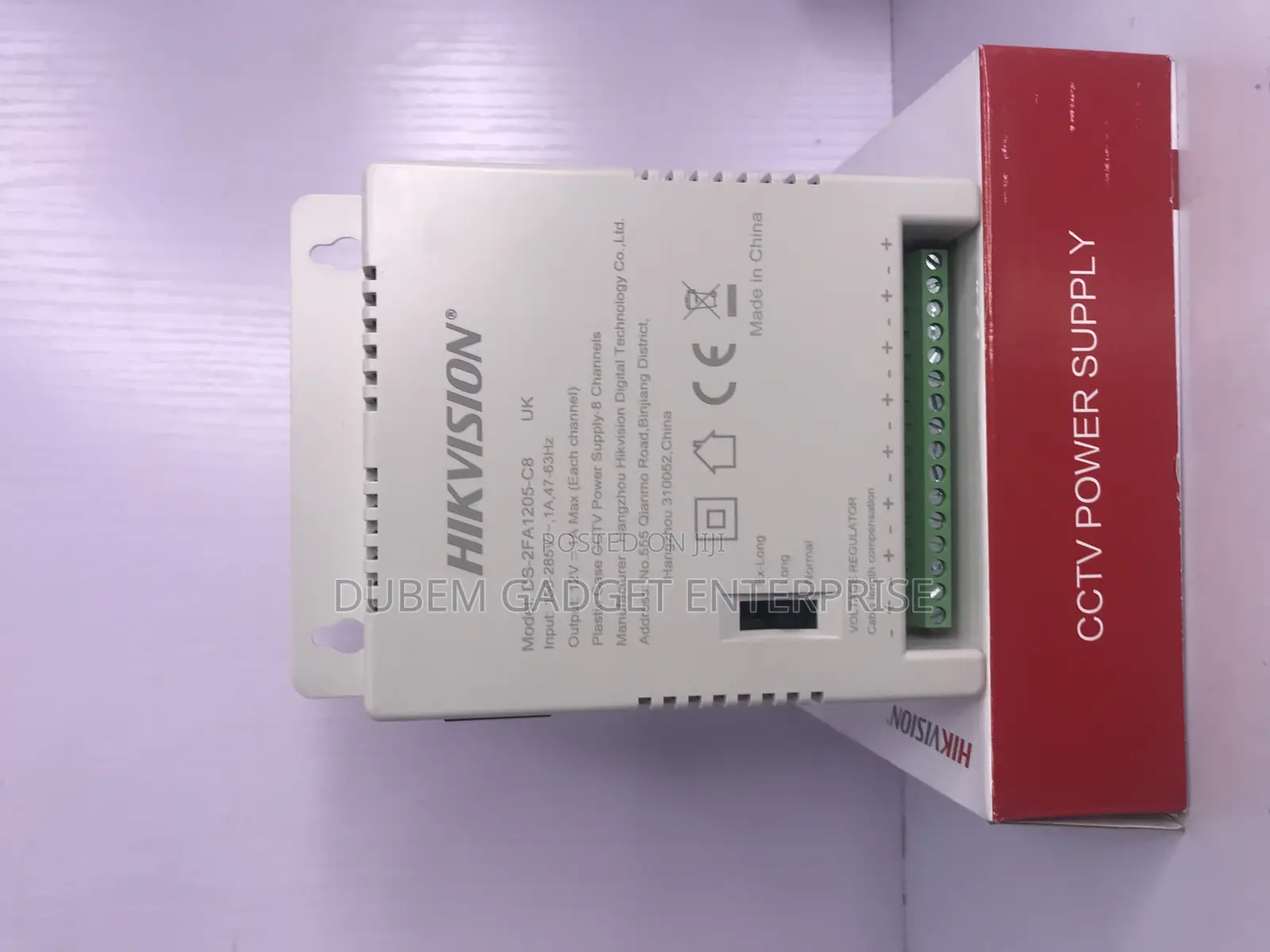 Hikvision CCTV Power Supply Box 8ch
