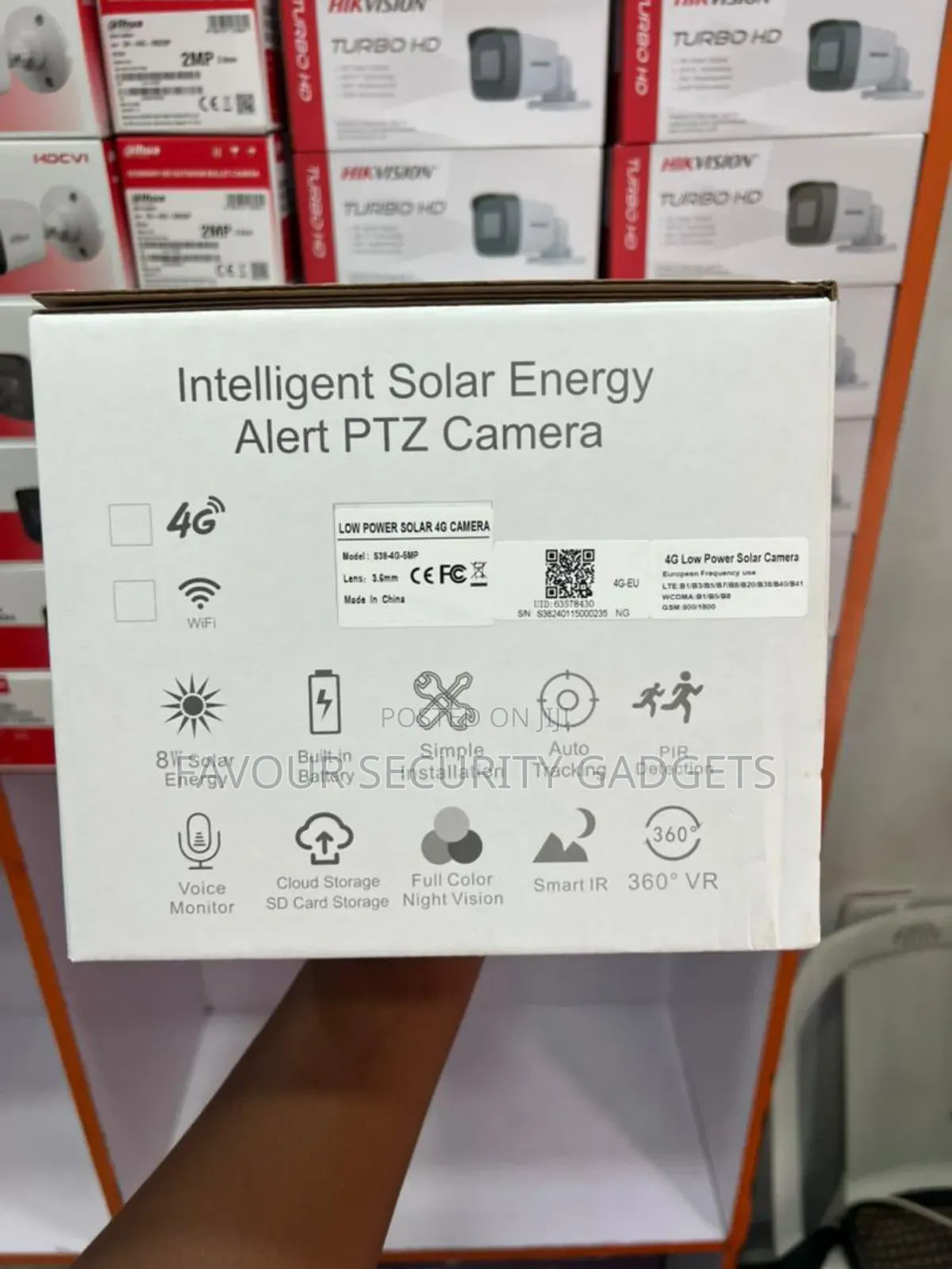 4g Hd Solar PTZ Camera S38