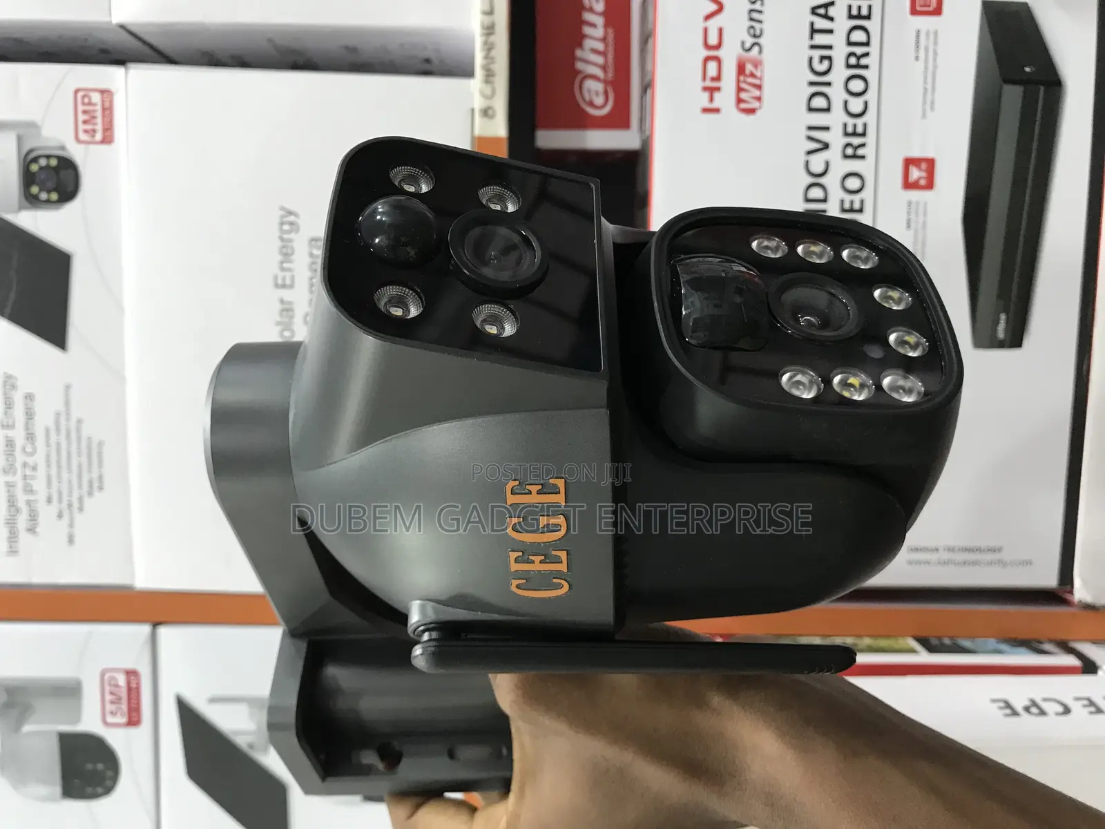 4g Solar PTZ Camera Dual Lens 5mp
