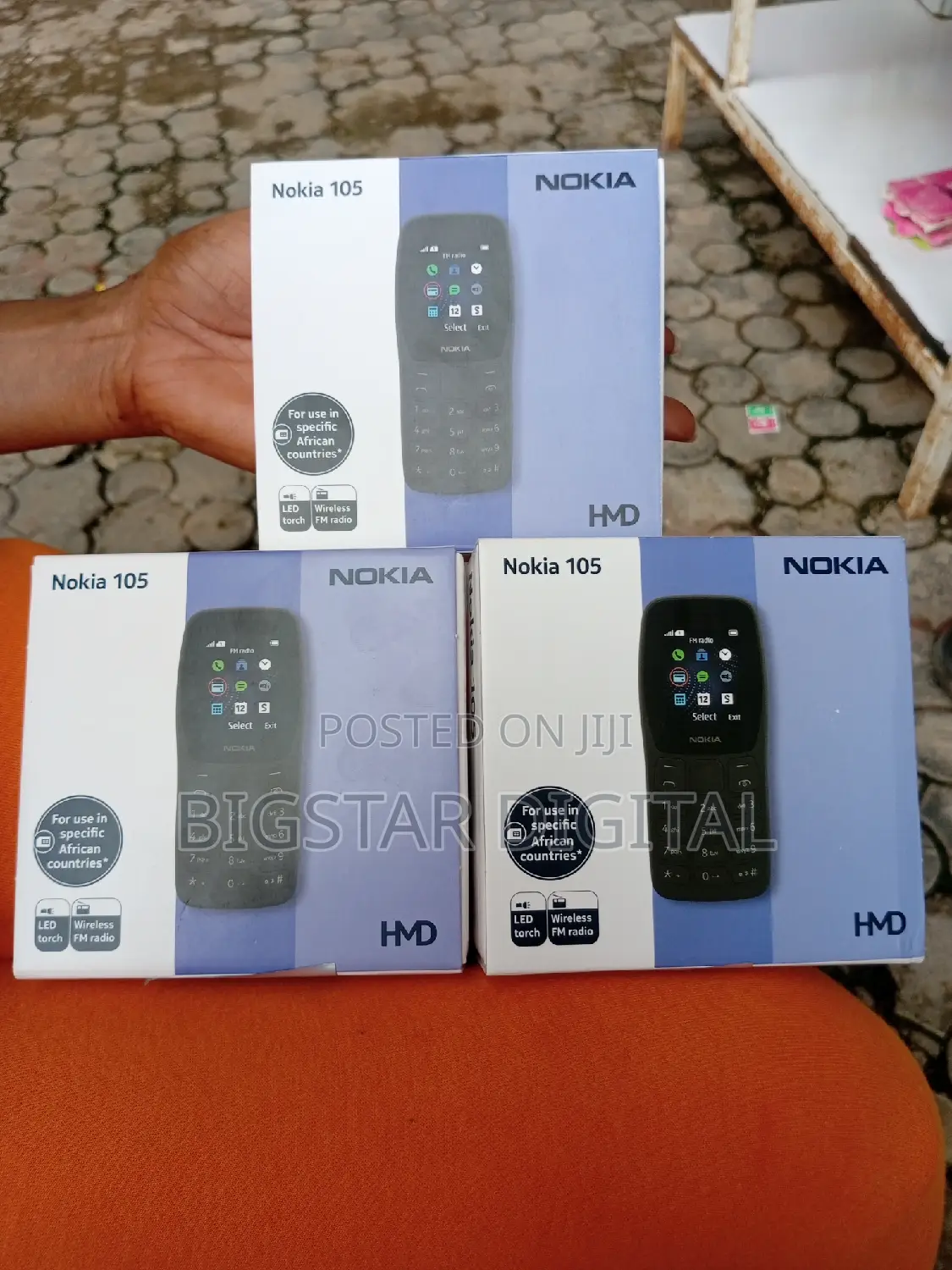 New Nokia 105 Blue