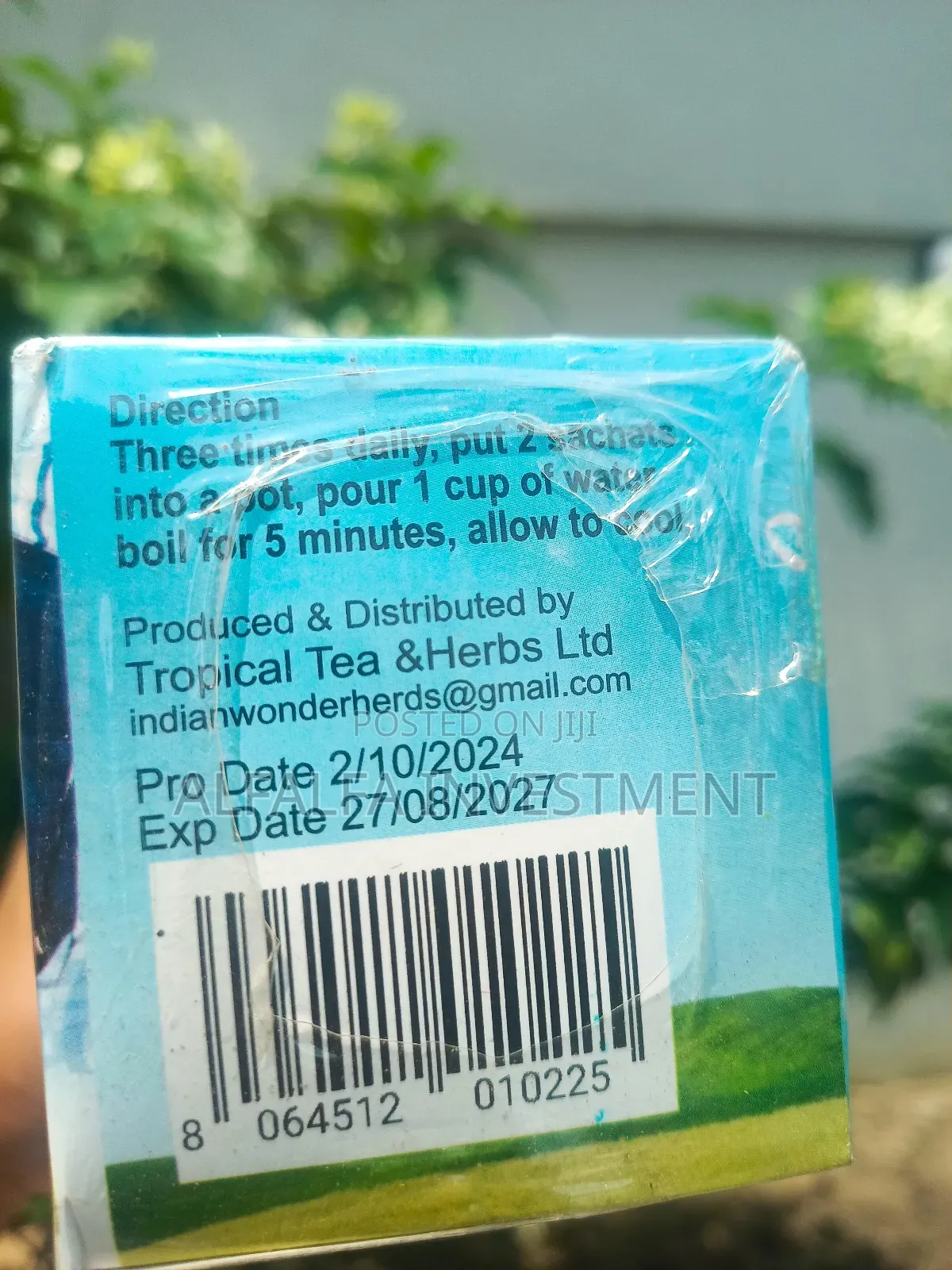 Blood Pressure Normalizer Herbal Tea