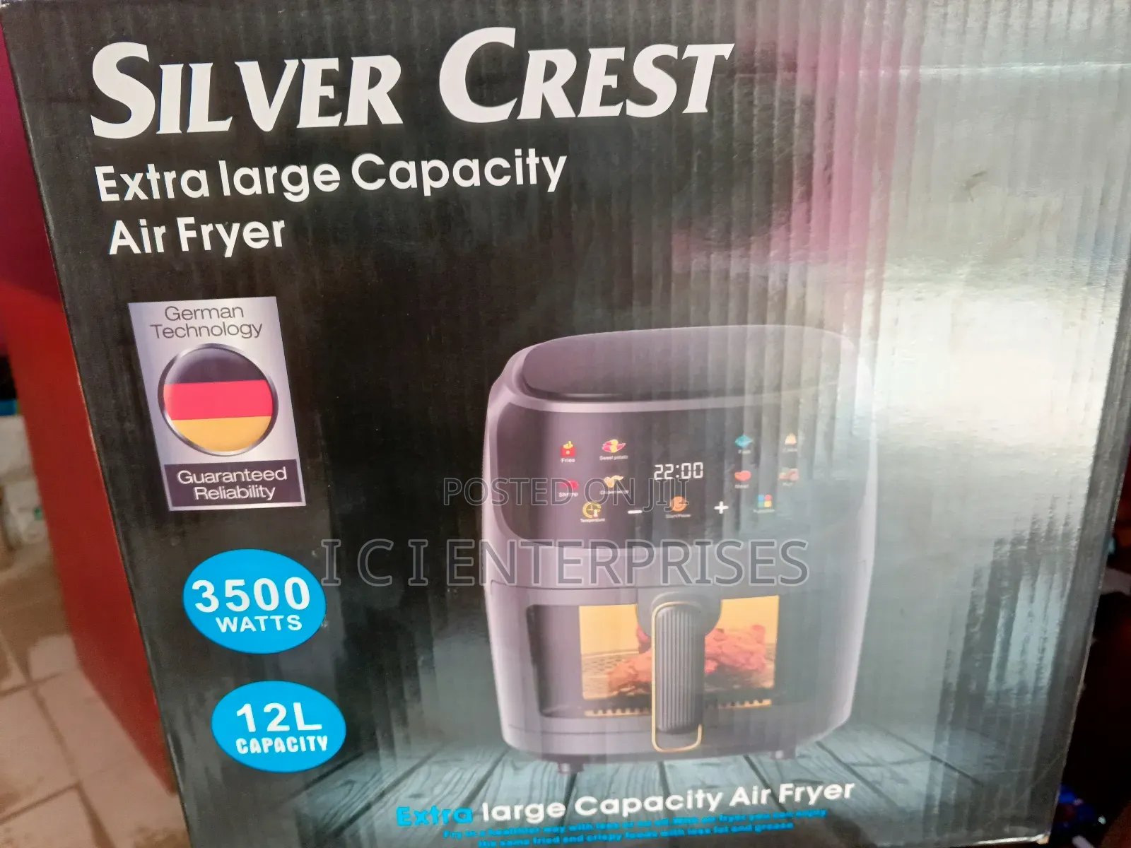 Silvercrest 12liters Digital Airfryer