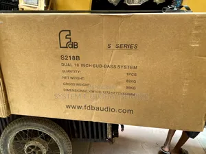 Fdb S Series S218b 18 Inches Sub Bass System