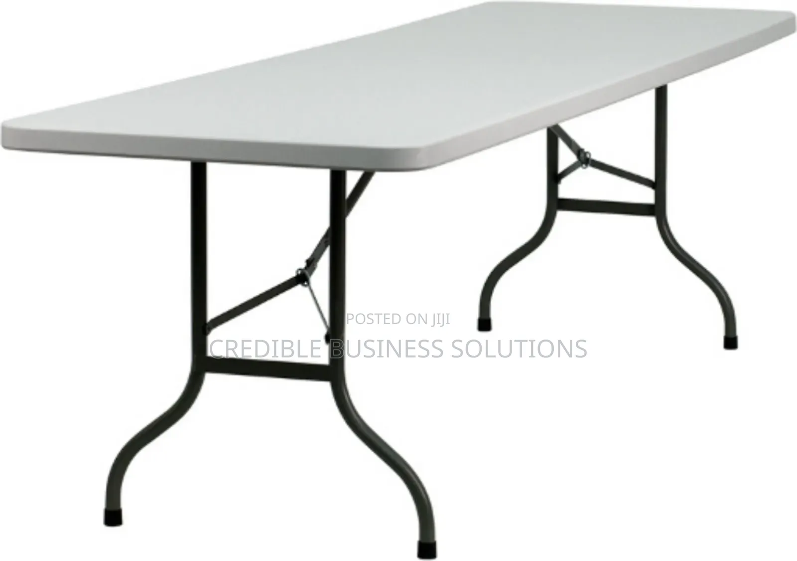 5ft Foldable Plastic Table by 8 Seater
