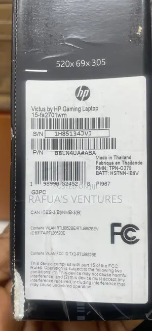 New Laptop HP Victus 15 16GB Intel Core i5 SSD 512GB
