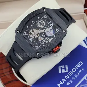 Luxury Hanboro Wristwatch (Black)