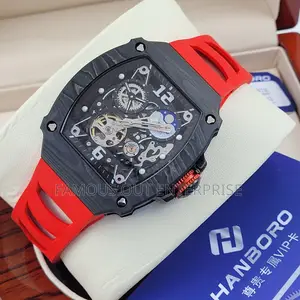 Photo - Red Luxury Hanboro Wristwatch