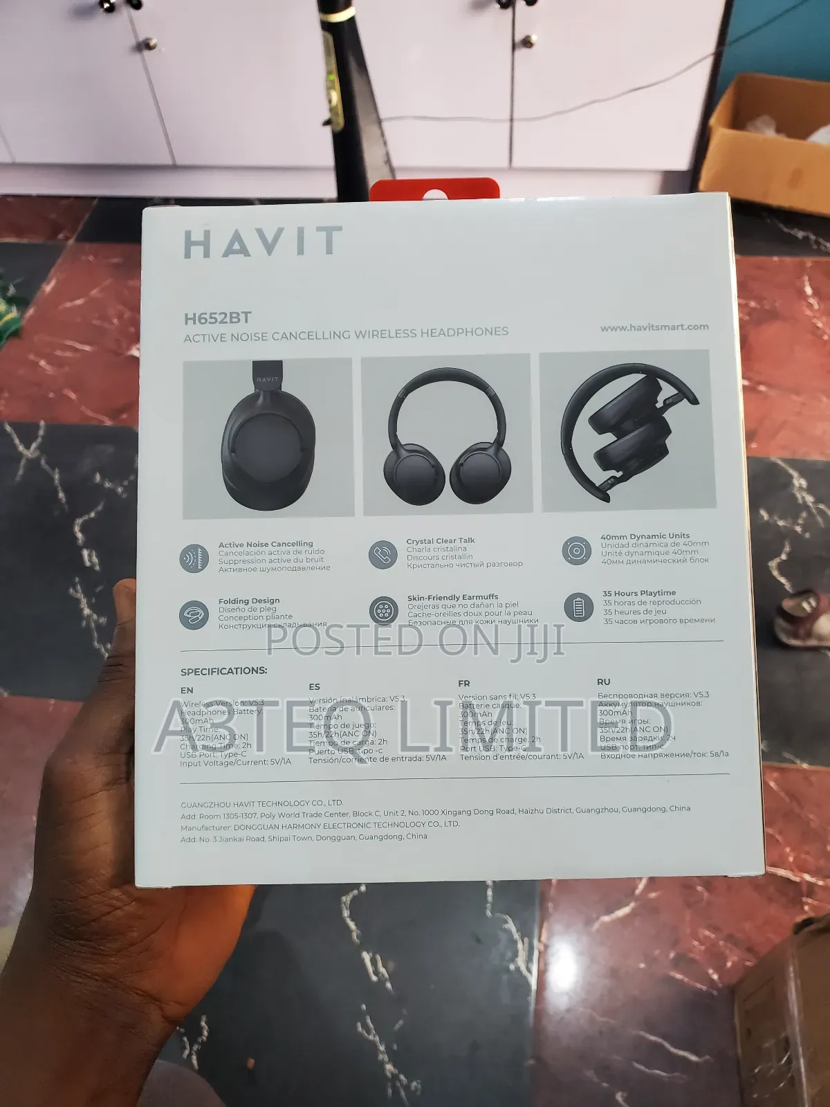 Havit H652bt Anc Wireless Heaphones