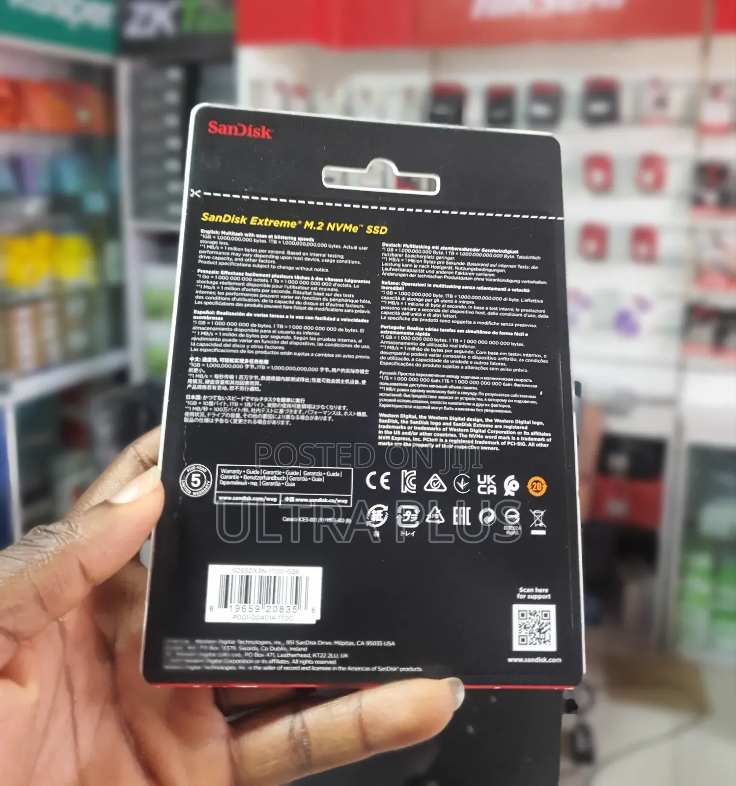 Sandisk Extreme Pro M.2 Nvme  Ssd - 1tb