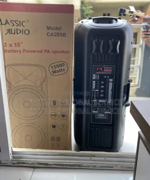 Classic Audio Ca20 B 2×15 Battery Powered Pa Speaker