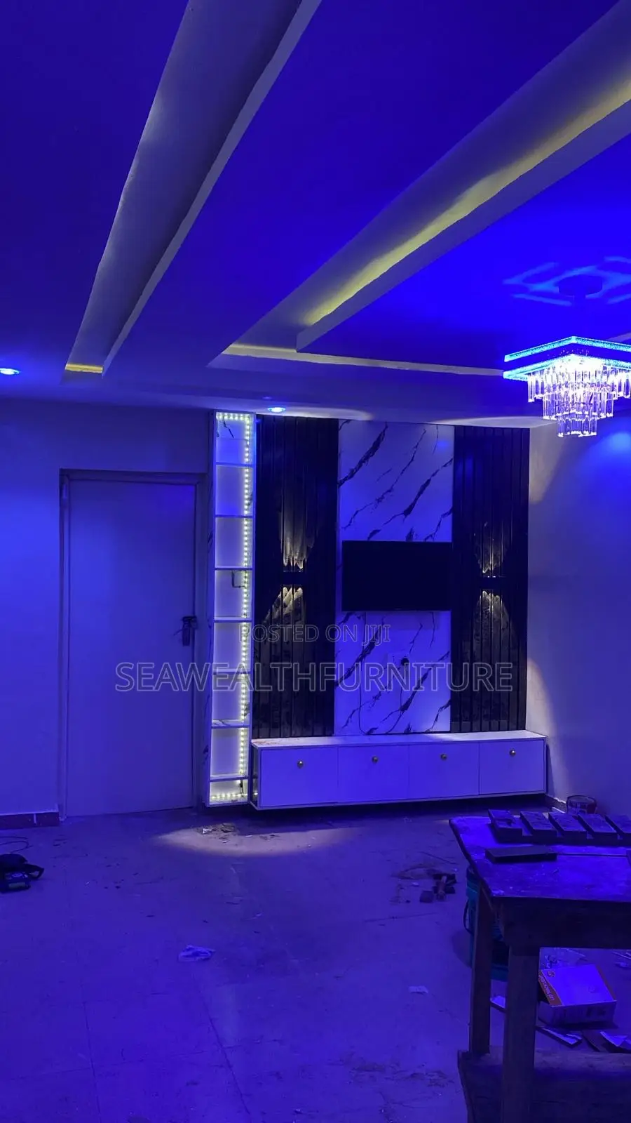 8ft by 8ft Tv Console Make at Request