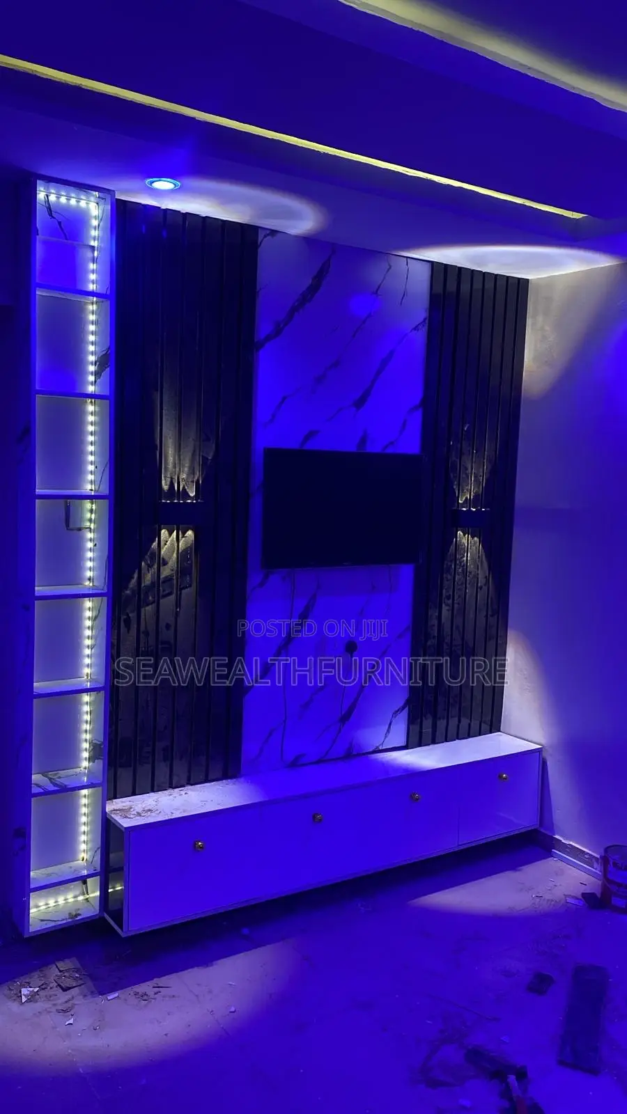 8ft by 8ft Tv Console Make at Request
