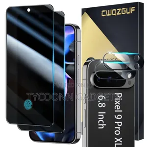 Google Pixel 9proxl Privacy Tempered Glass Screen Protector