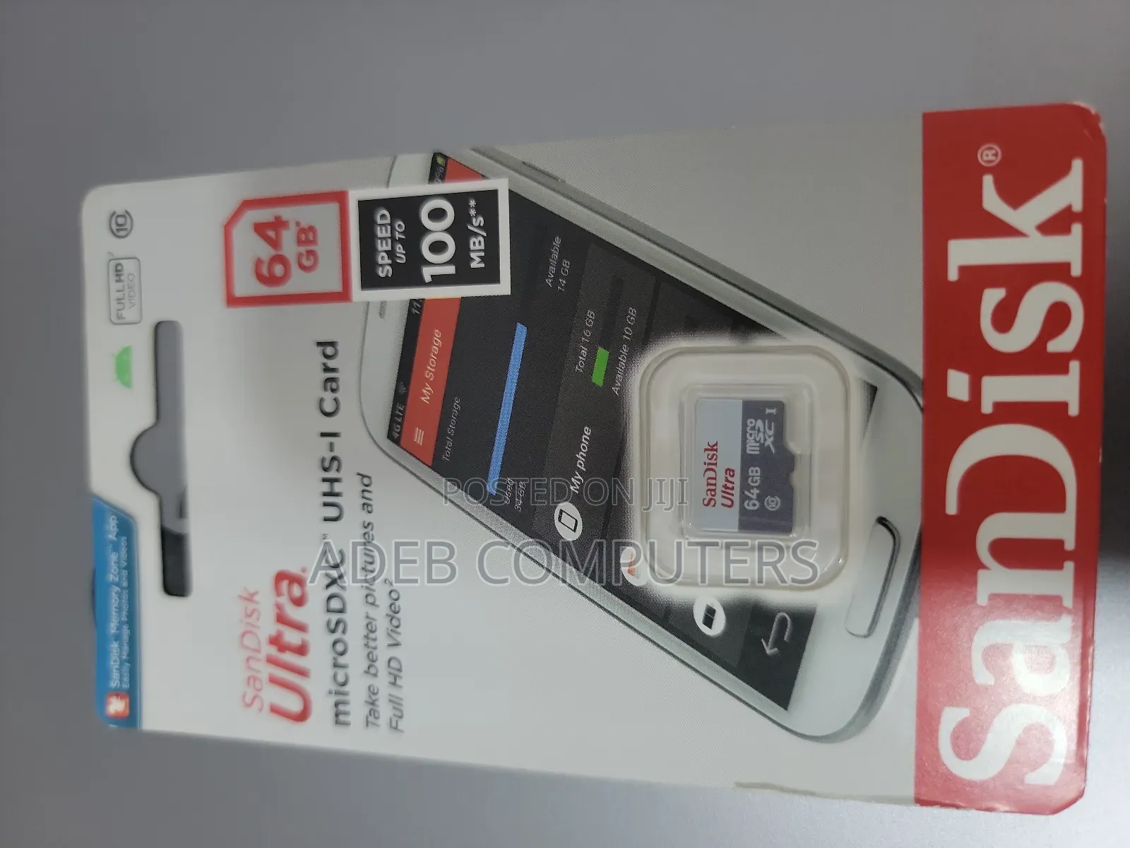 64gb Memory Card(Sd Card)