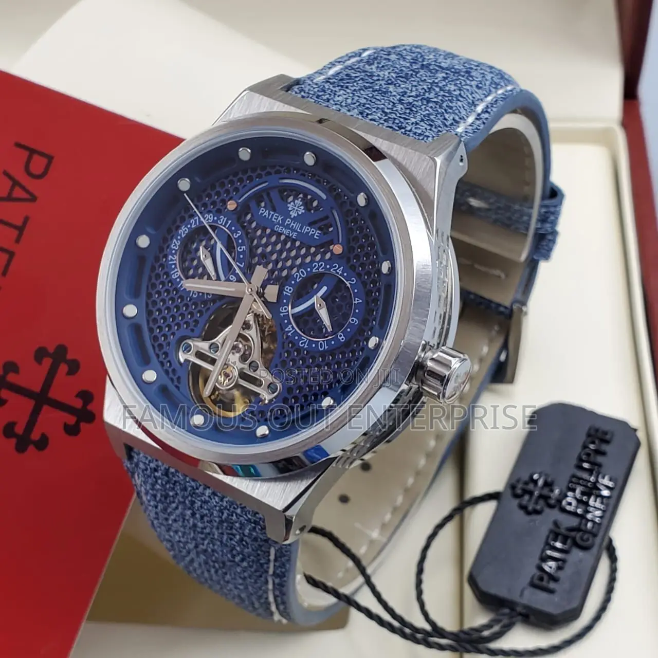 Blue Patek Philippe Classic Watch
