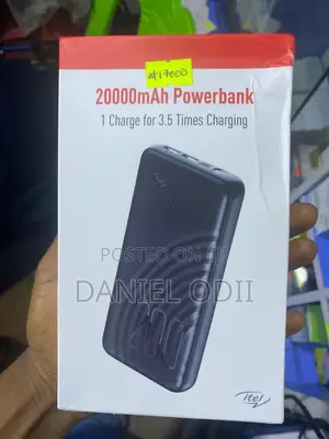 Itel Power Bank 20,000 Mah
