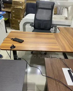 Sit Stand Desk L Shaped Desk for Work/Home Office