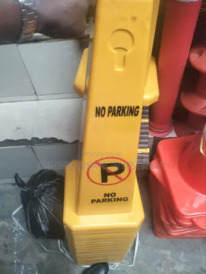 No Parking Caution Sign