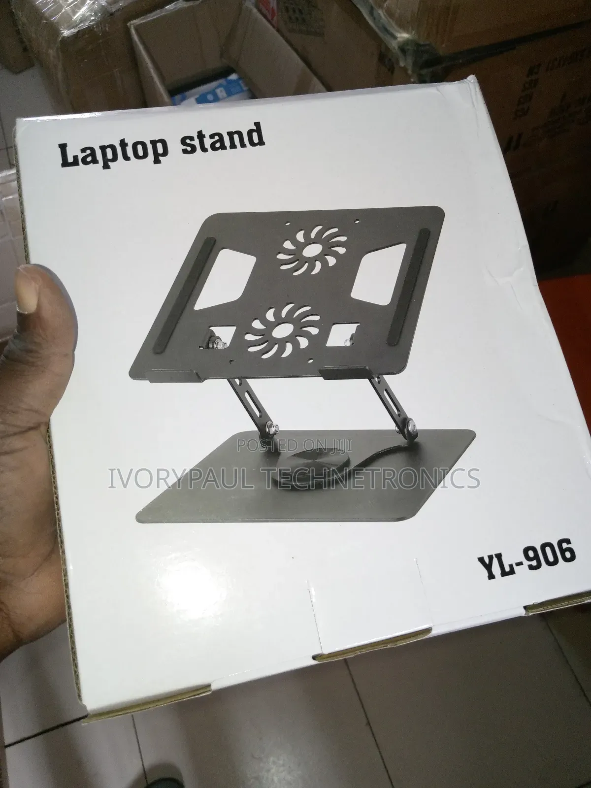 Laptop Stand With Cooling Fan