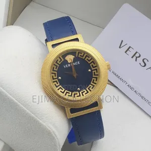 High Quality Versace Female Leather Watches, Comes With Box