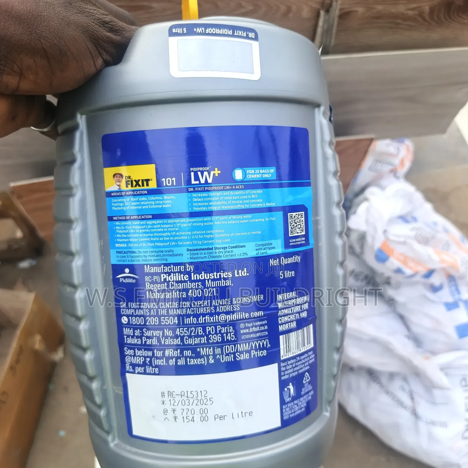 Dr Fixit 5liter Size