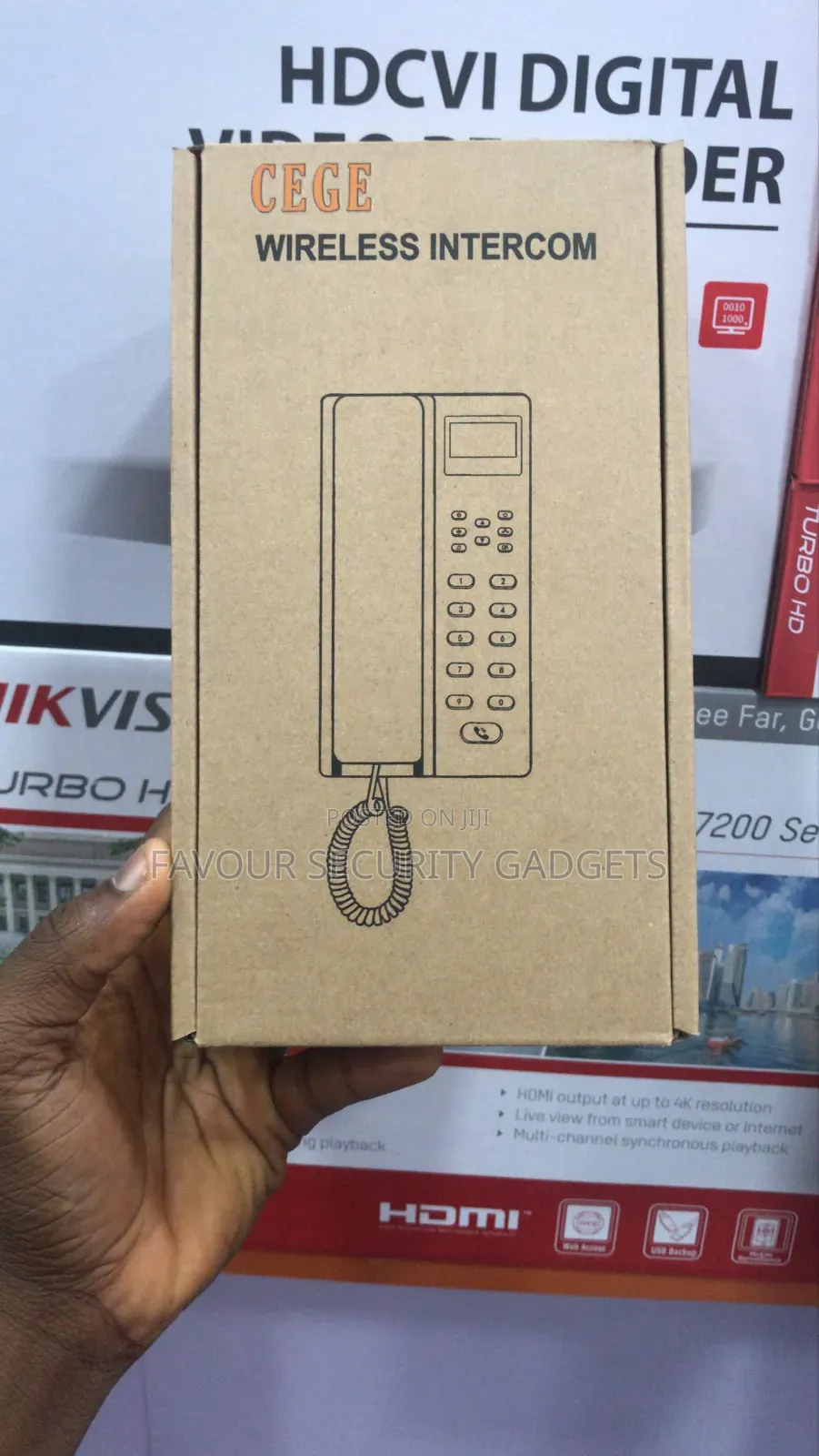 Display Wireless Intercom Telephone 1pcs