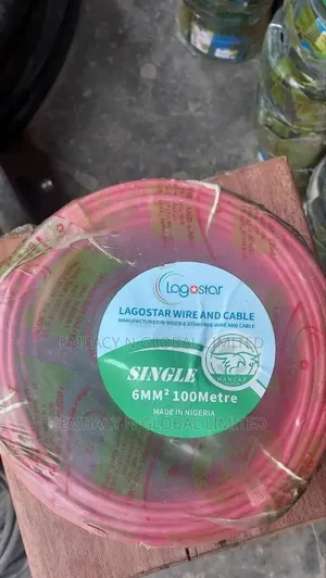 6mm Single Cable ( 100% Pure Copper )