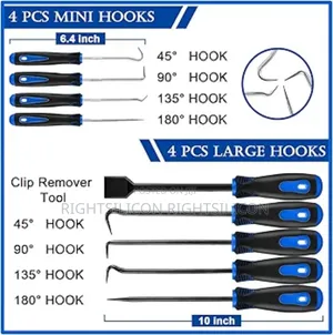 Usa XQX 13 PCS Mechanic Hook and Pick Tool Set With Auto