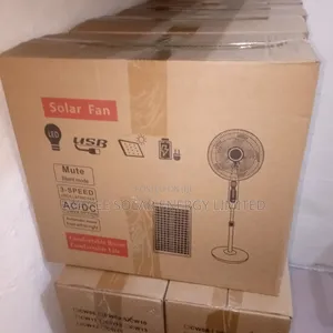 Solar Rechargeable Fan