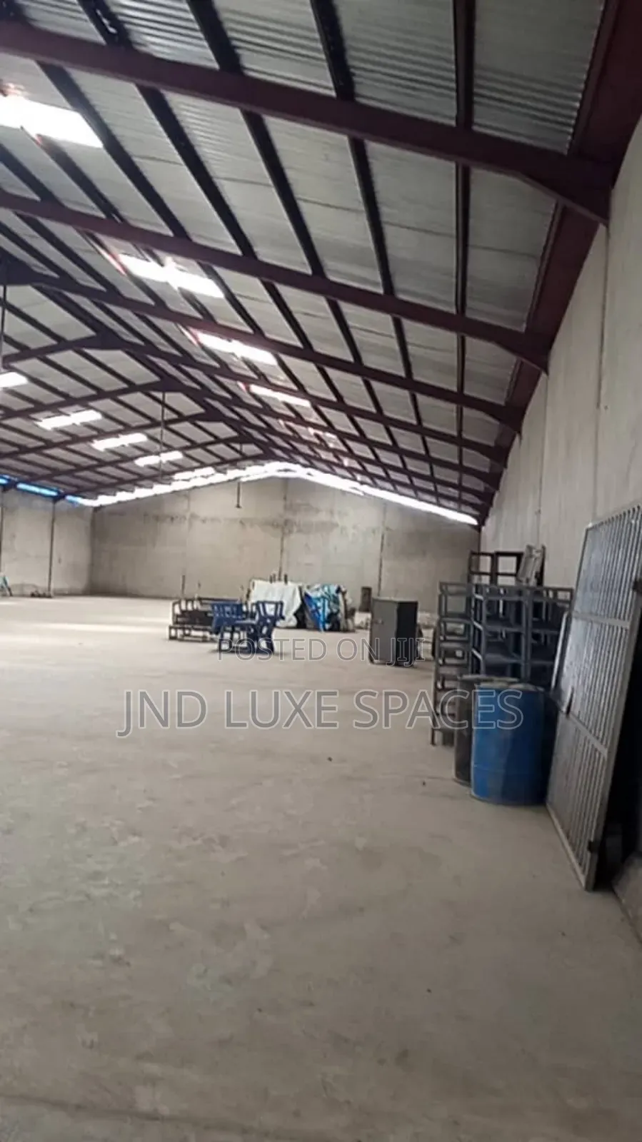 Warehouse Facing the Road