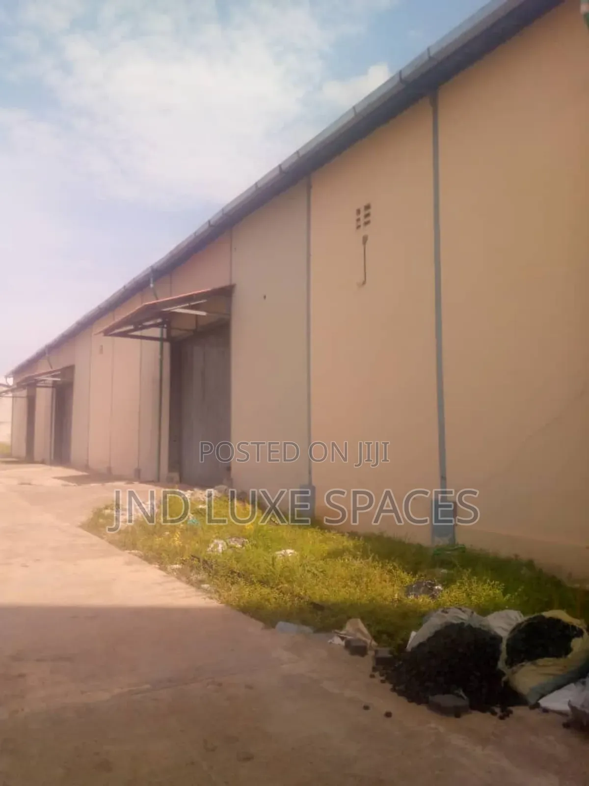 Warehouse Facing the Road