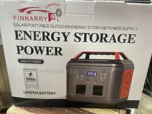 550w Energy Storage / Solar Generator With 150w Solar Panel