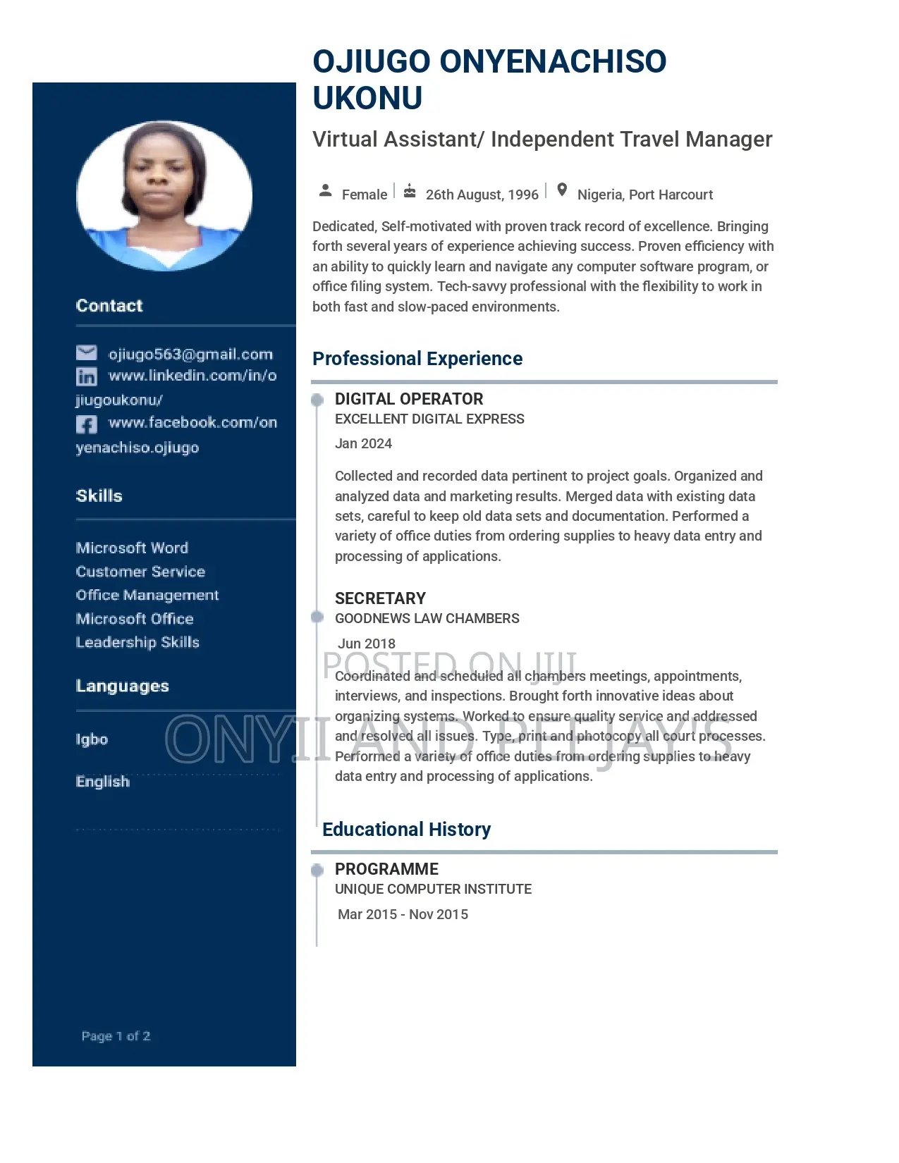 Virtual Assistant