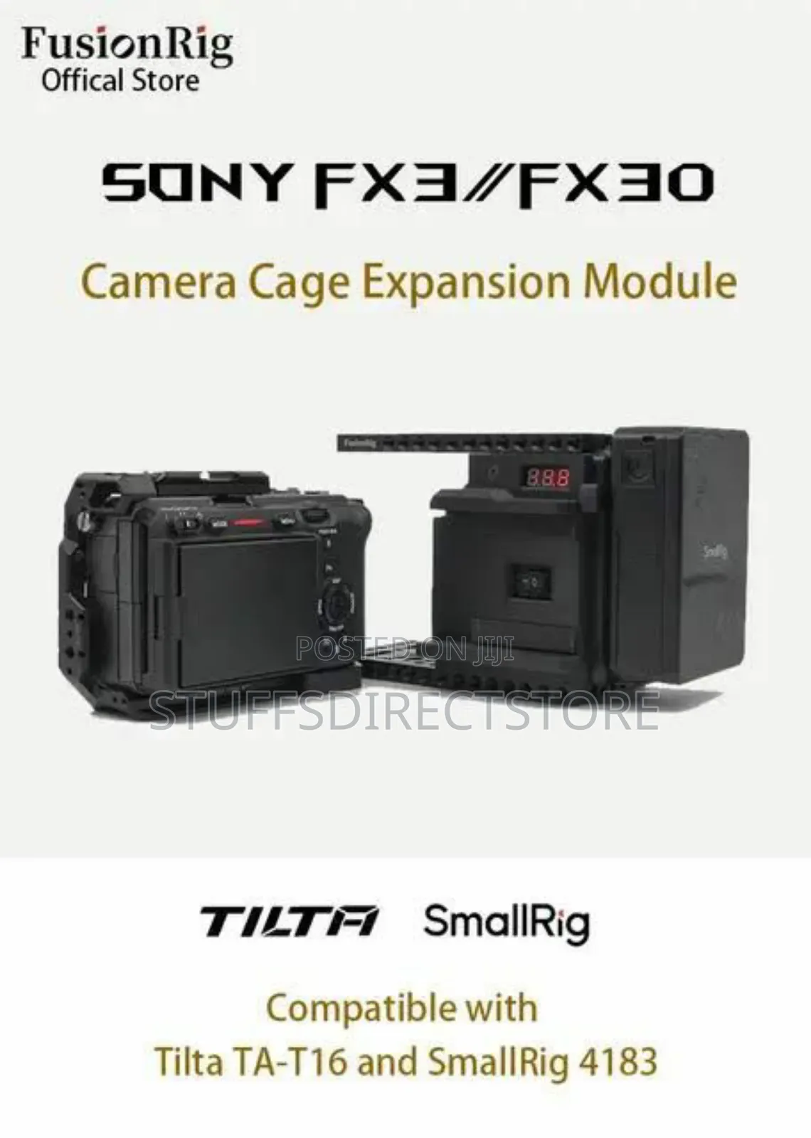 Fusionrig for Sony Fx3/Fx30 Rabbit Cage Expansion Module
