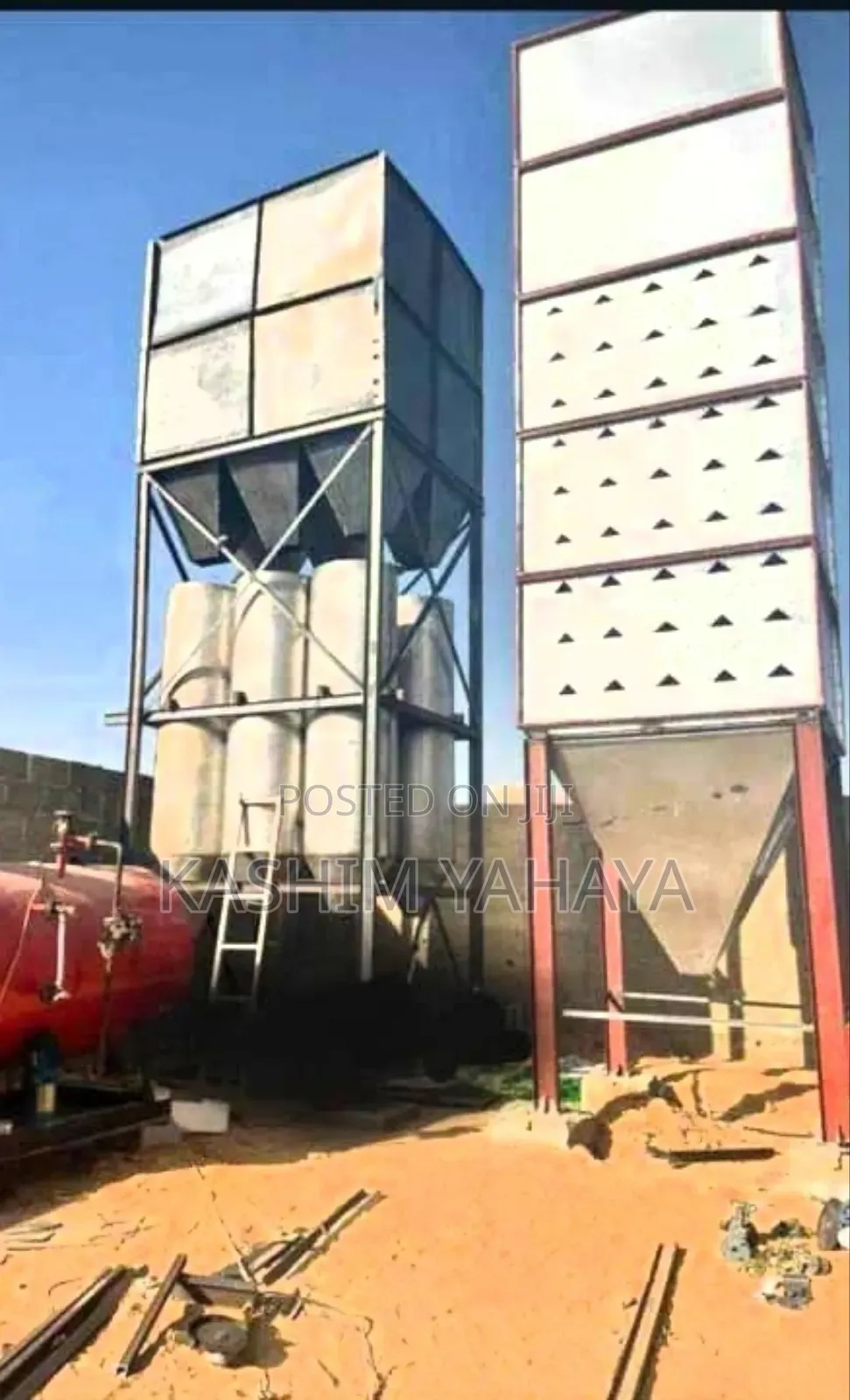 Rice Soacking Tank, Dryer and Boiler