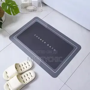 Big Size Absorbent Bathroom Bath Mat Anti-Slip