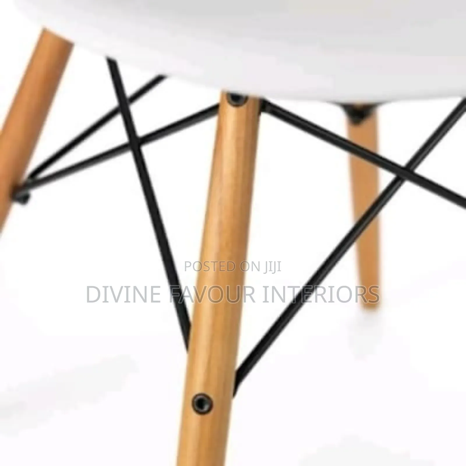 Plastic Side Chair DSW White