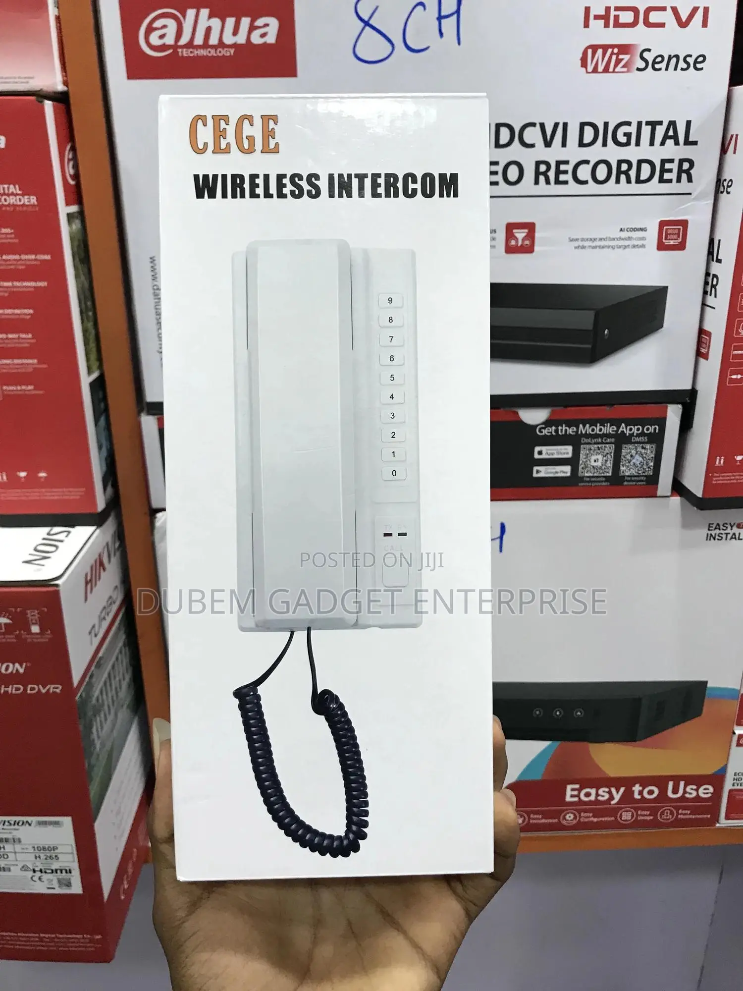 Long Distance Wireless Intercom Non Display 1pcs