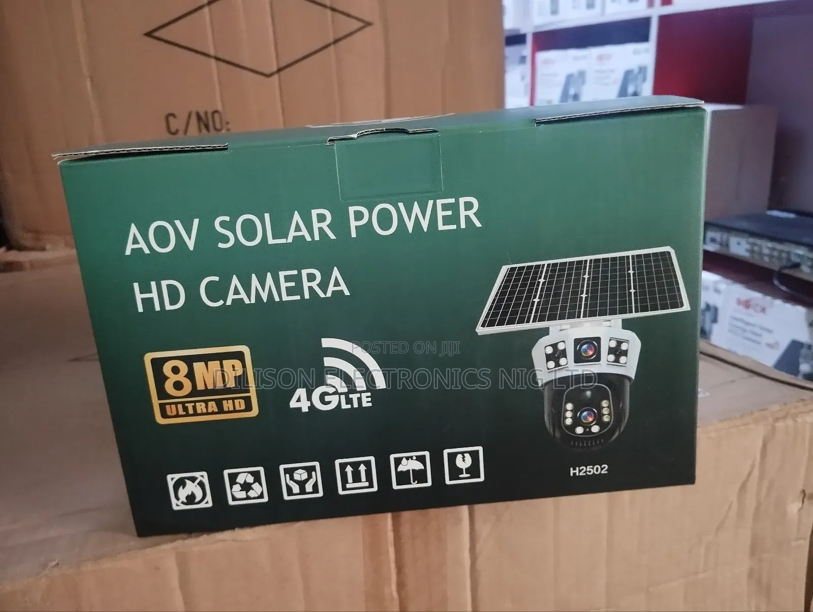 8 Mp Ultra Hd Howfar Solar Camera