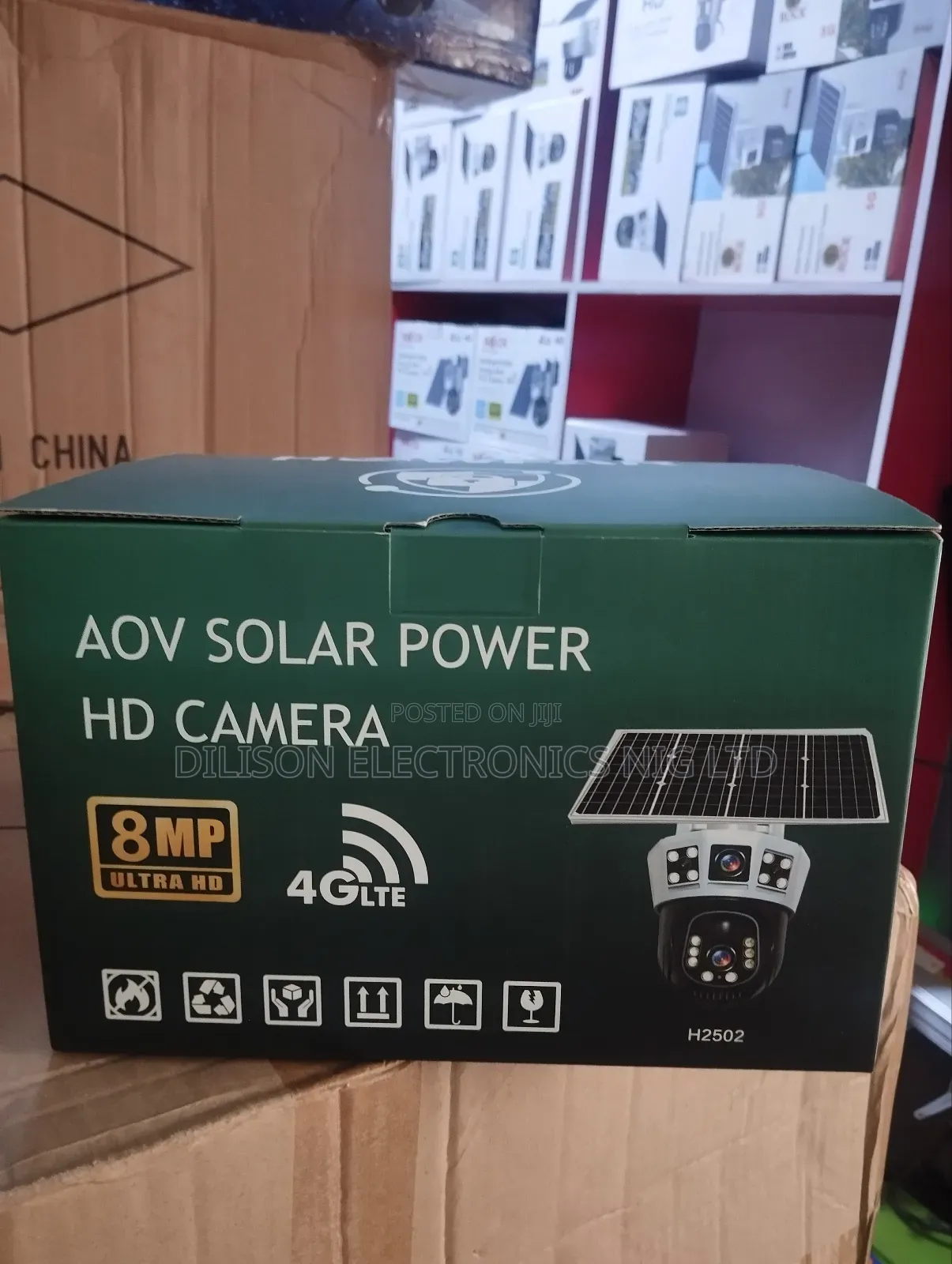 Aov Solar Power Hd Camera