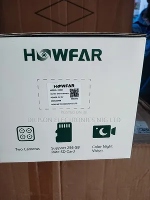 Dual Lence Howfar Solar Camera 8mp