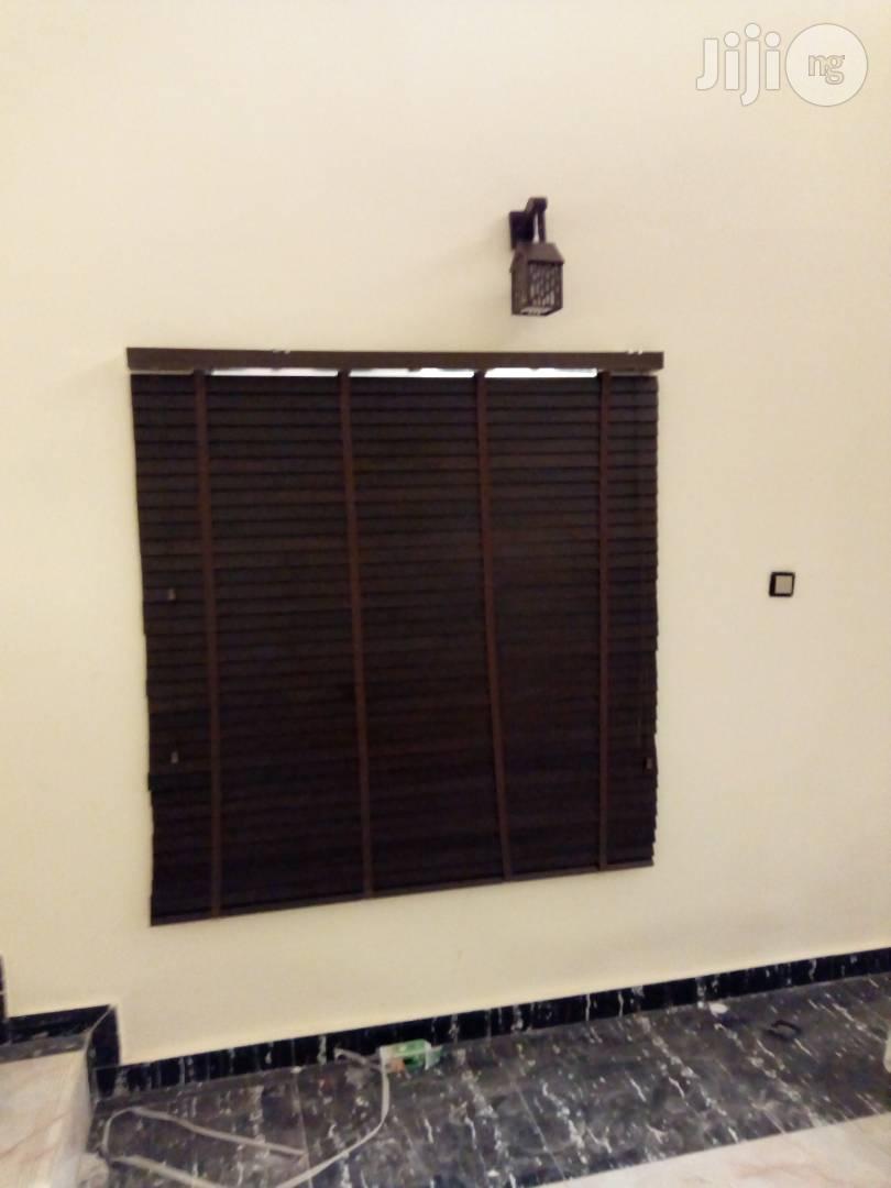 Wooden Blind Interior Decorations Curtains